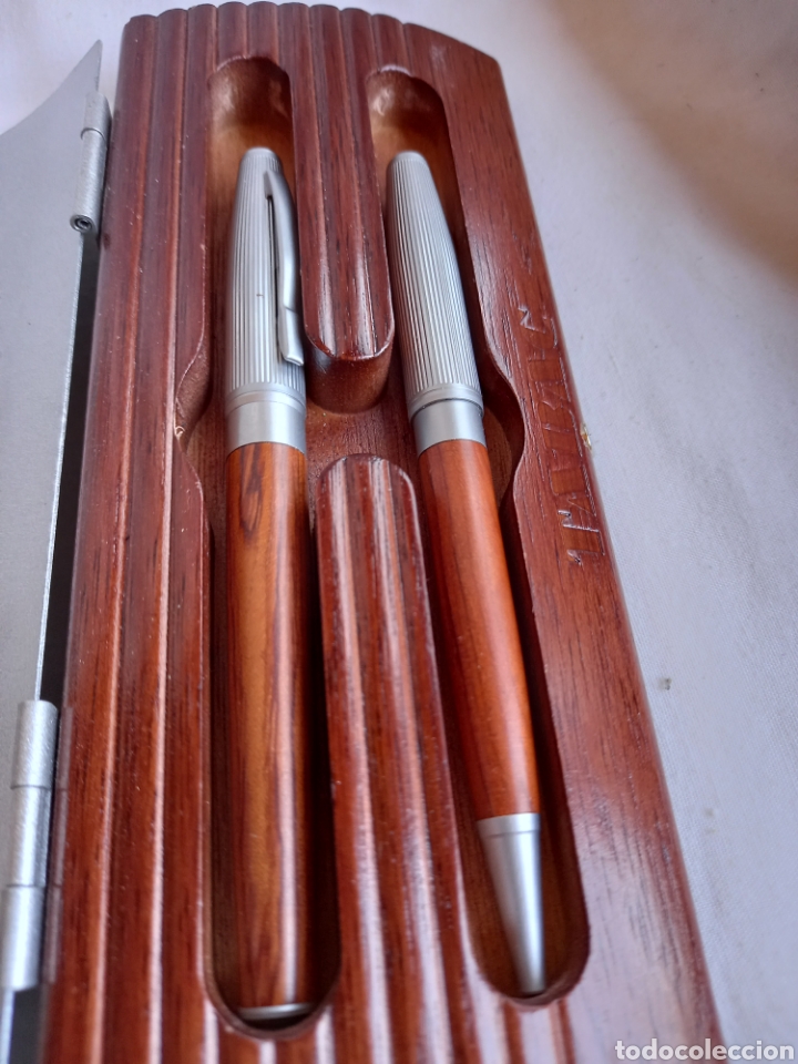 Escriban&iacute;a: ESTUCHE TABAC ORIGINAL CON PLUMA Y BOL&Iacute;GRAFO - Foto 6