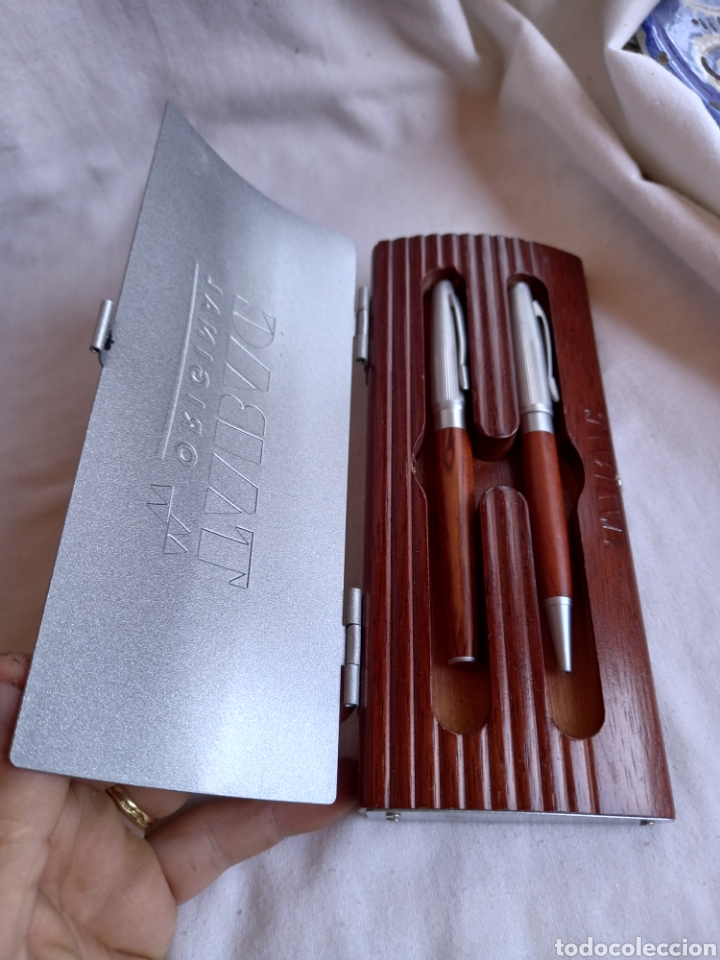 Escriban&iacute;a: ESTUCHE TABAC ORIGINAL CON PLUMA Y BOL&Iacute;GRAFO - Foto 1
