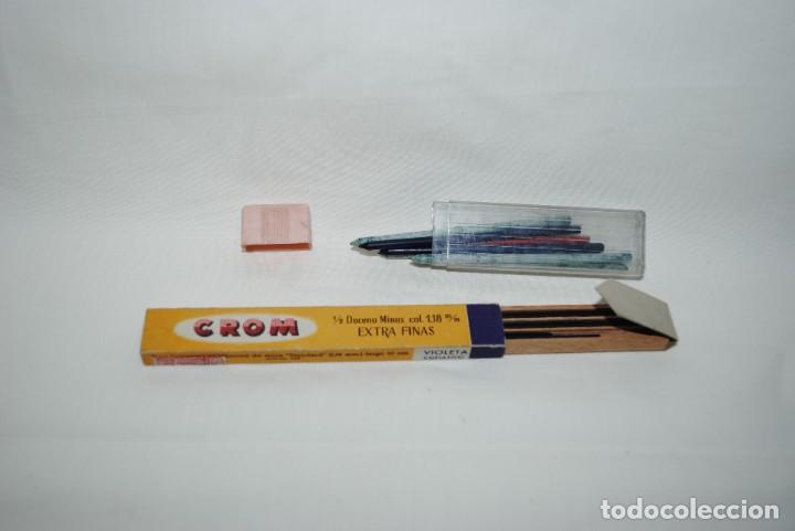 Escriban&iacute;a: LOTE DE DOS CAJITAS CON MINAS ANTIGUAS . - Foto 2