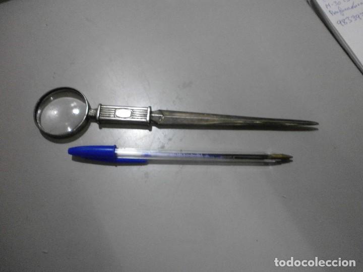 Escriban&iacute;a: abrecartas con lupa - Foto 1