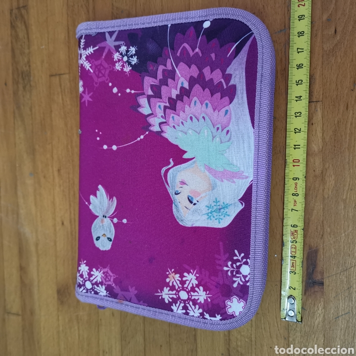 Escriban&iacute;a: Estuche de Frozen, marca Maped. usado - Foto 2
