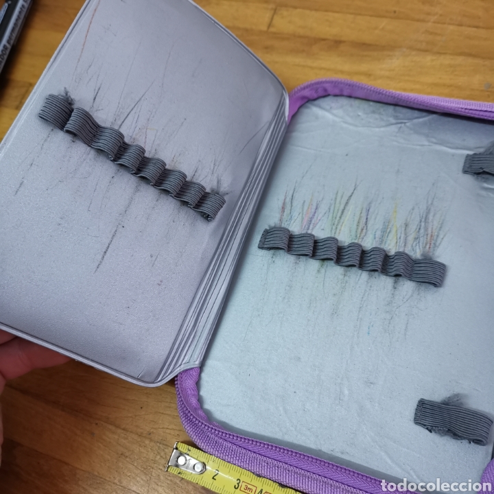 Escriban&iacute;a: Estuche de Frozen, marca Maped. usado - Foto 4