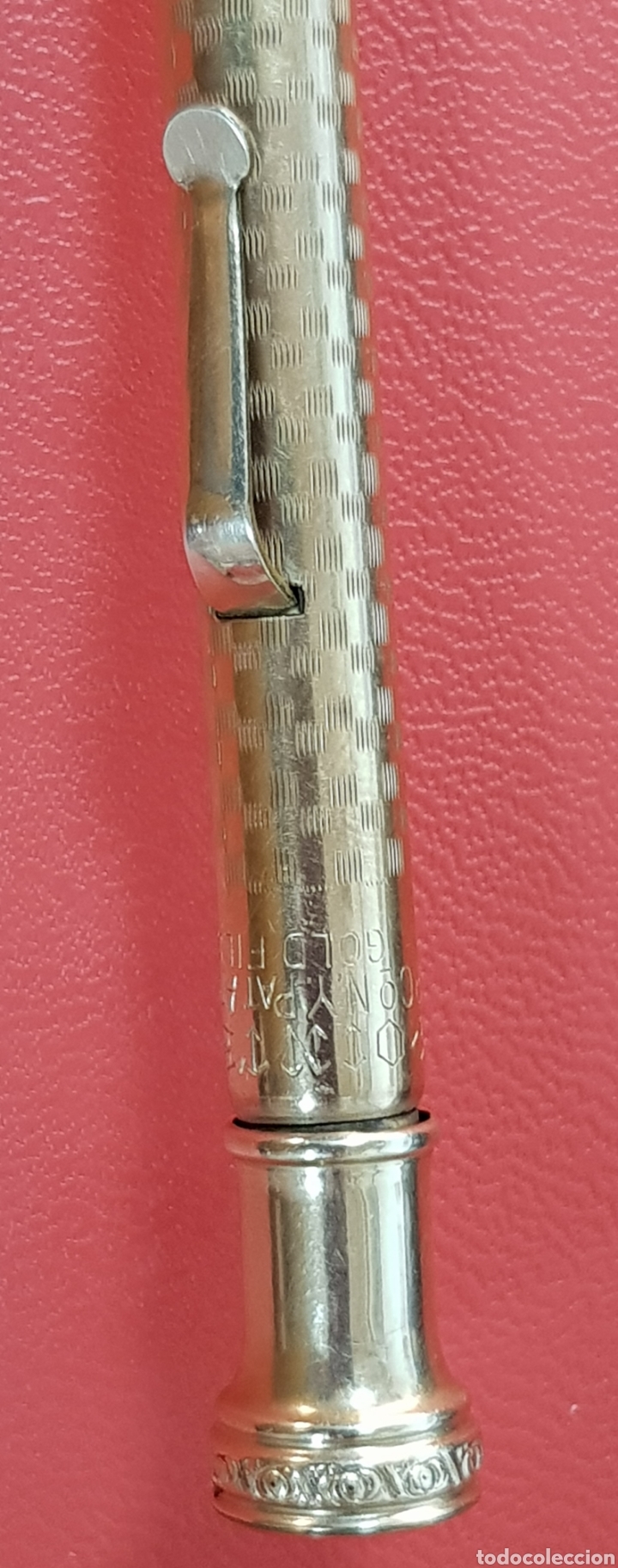 Escriban&iacute;a: LAPIZ MEC&Aacute;NICO ECLIPSE EVER-DULL- ORO 18 Kt GOLD FILLED. - Foto 8