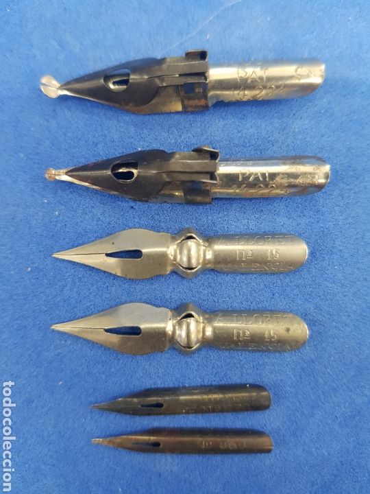 Escriban&iacute;a: Lote 6 plumillas antiguas - Foto 2