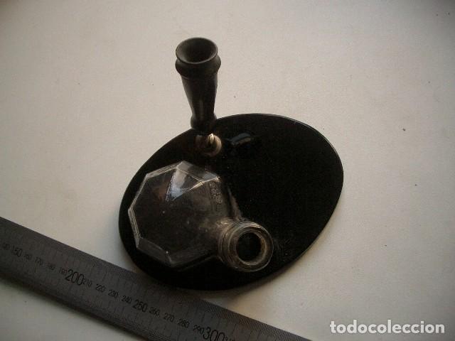Escriban&iacute;a: Tintero antiguo marca Ebro - Foto 2