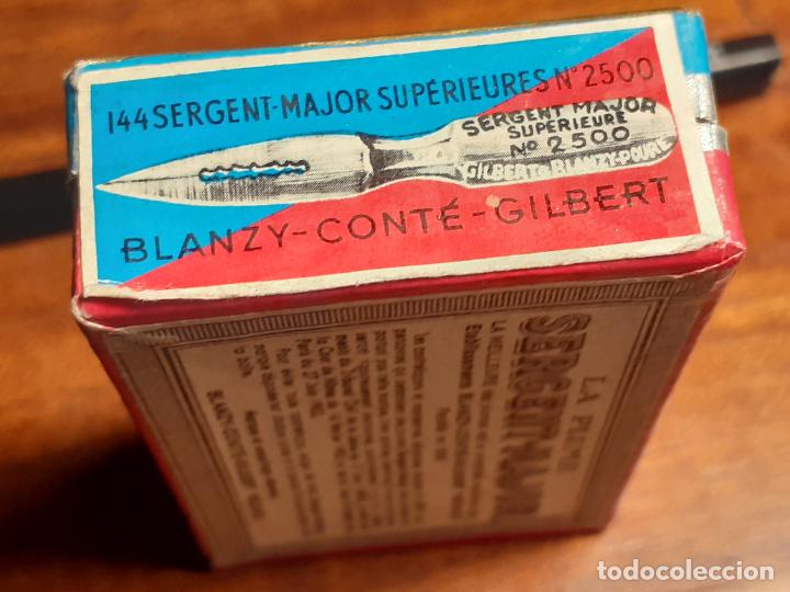 Escriban&iacute;a: Caja plumillas Sergent Major completa - Foto 2