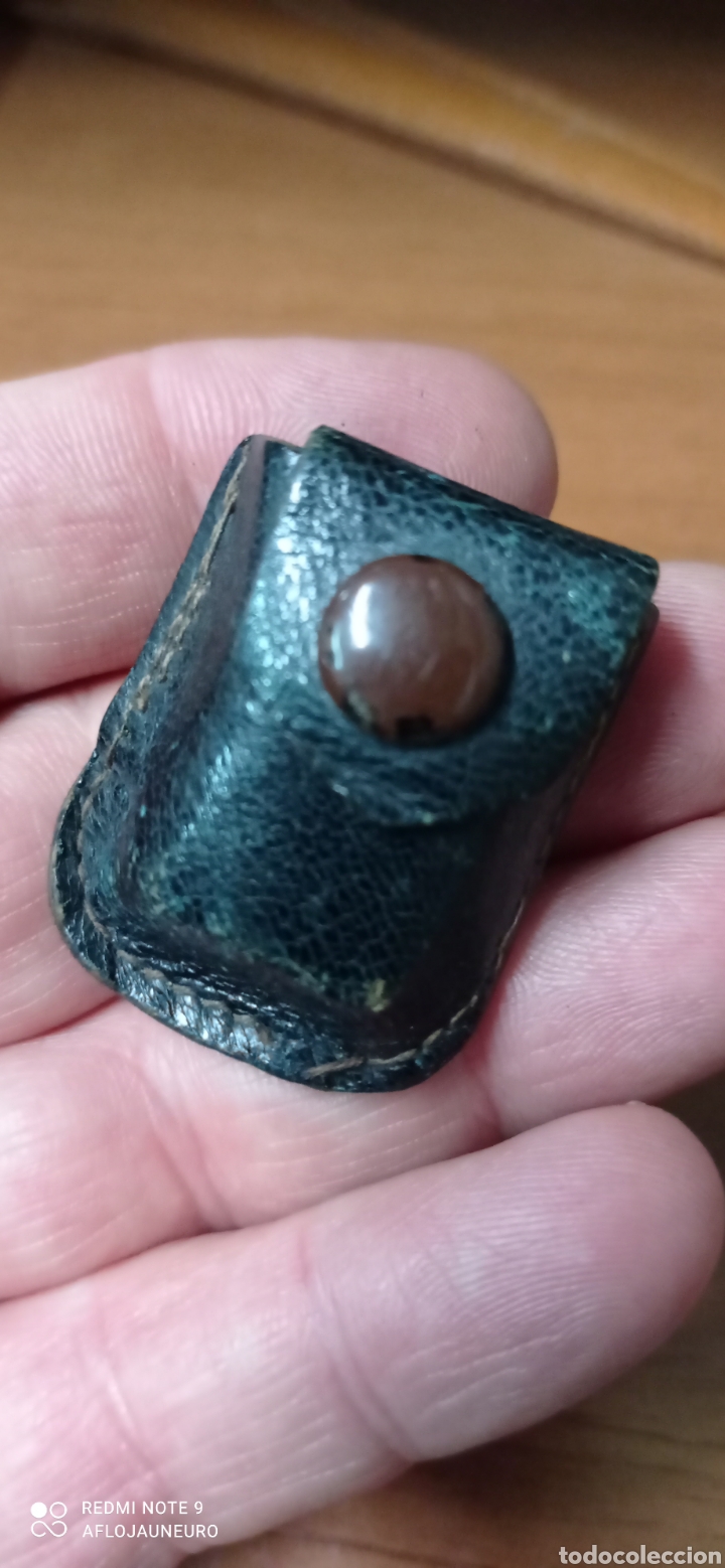 Escriban&iacute;a: Antiguo sacapuntas CASCO con su funda original - Foto 5