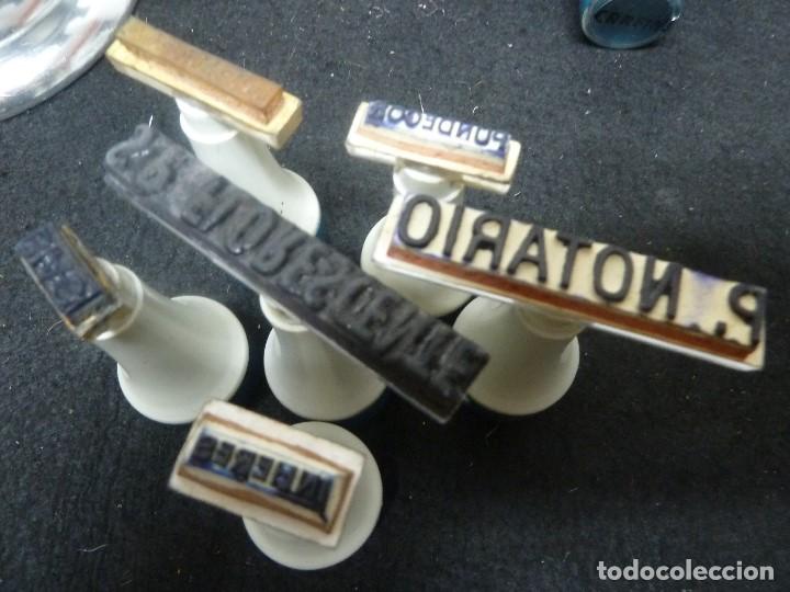 Escriban&iacute;a: LOTE(12)TAMPONES&middot;SELLOS DE ESTAMPACION-EUSKALGRAF - Foto 9