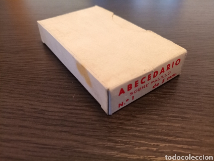 Escriban&iacute;a: Antiguo Abecedario Sobre Palillo N&deg;1 - Foto 8
