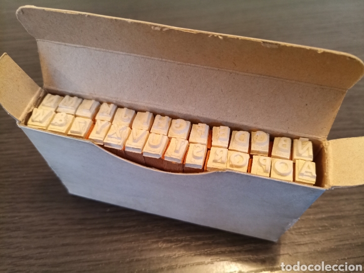 Escriban&iacute;a: Antiguo Abecedario Sobre Palillo N&deg;1 - Foto 4
