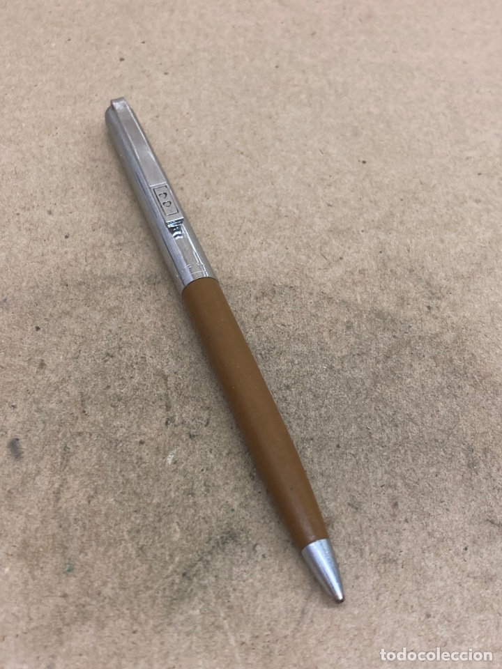 Escriban&iacute;a: Portaminas Paper Mate cuerpo celuloide marr&oacute;n - Foto 1