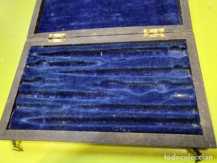 Escriban&iacute;a: ANTIGUO COMPAS METALICO EN CAJA - Foto 7