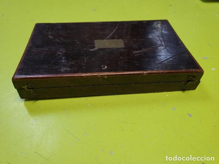 Escriban&iacute;a: ANTIGUO COMPAS METALICO EN CAJA - Foto 8