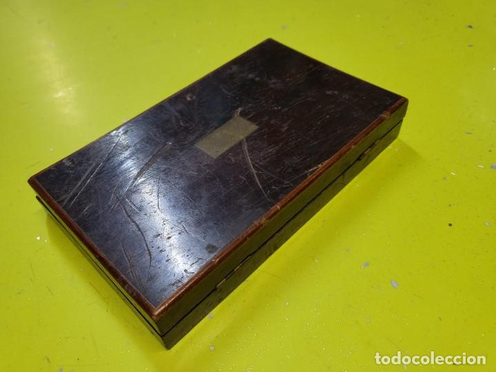 Escriban&iacute;a: ANTIGUO COMPAS METALICO EN CAJA - Foto 9