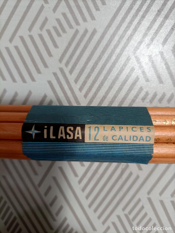 Escriban&iacute;a: Antiguo lote de lapices marca Lasa - Foto 2