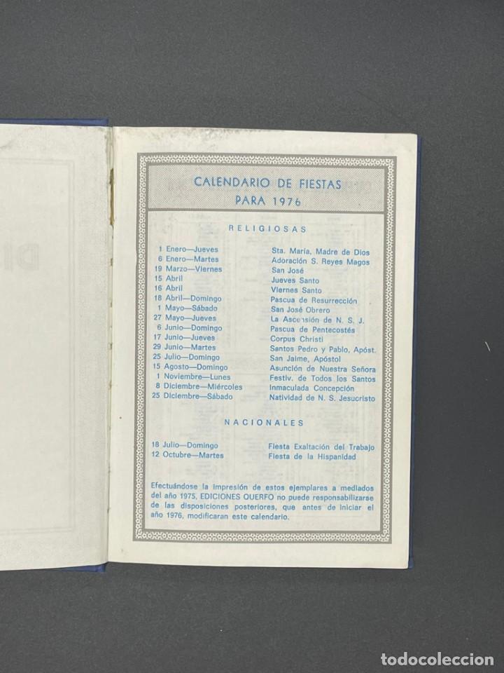 Escriban&iacute;a: DIETARIO QUIERFO A&Ntilde;O 1976 - Foto 4