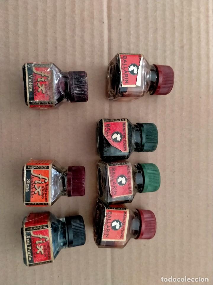 Escriban&iacute;a: botes de tinta antiguos de ballarin-barcelona - Foto 1