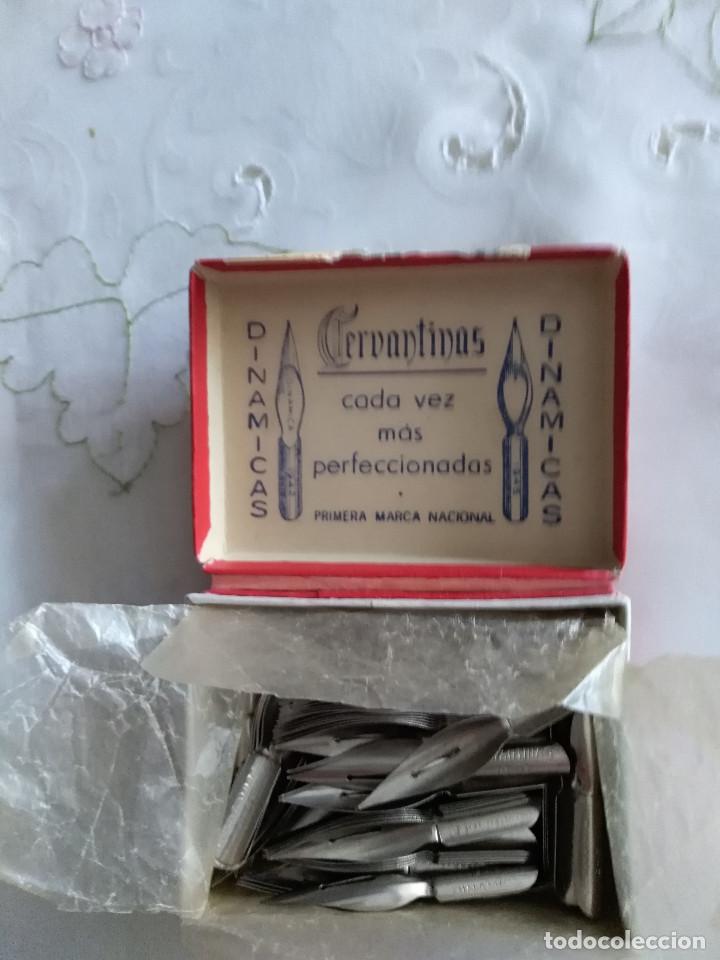 Escriban&iacute;a: Caja de plumillas CERVANTINAS a&ntilde;o 1946 - Foto 4
