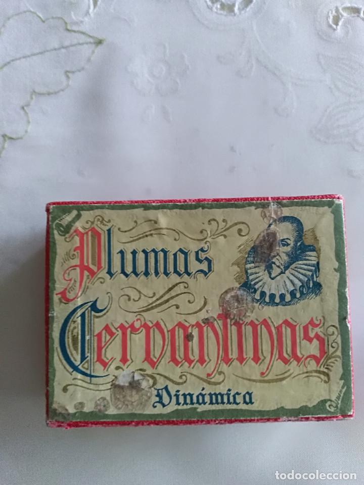 Escriban&iacute;a: Caja de plumillas CERVANTINAS a&ntilde;o 1942 - Foto 1