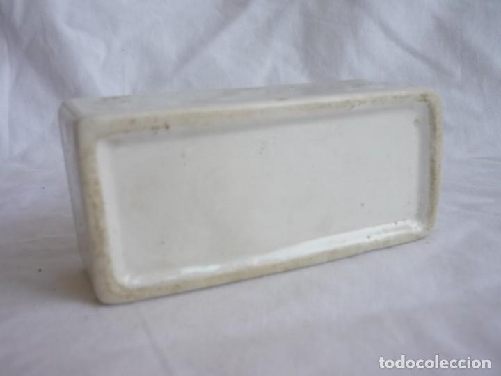 Escriban&iacute;a: Tintero rectangular de porcelana - Foto 7