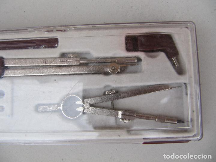 Escriban&iacute;a: ESTUCHE COMPAS a&ntilde;os 80 - Foto 3