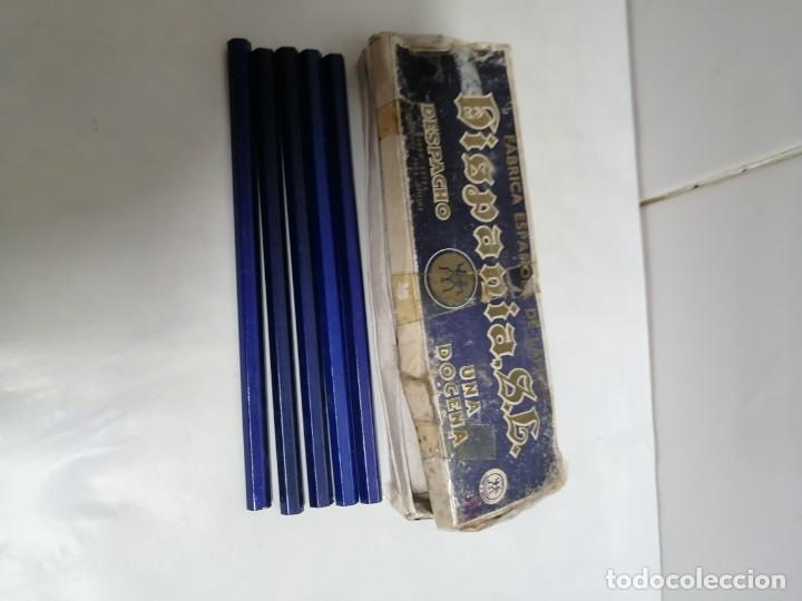 Escriban&iacute;a: 5 LAPICES HISPANIA SELLO ORO N&ordm; 883 - Foto 3