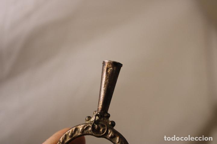 Escriban&iacute;a: antiguo sonajero en plata de ley - Foto 3