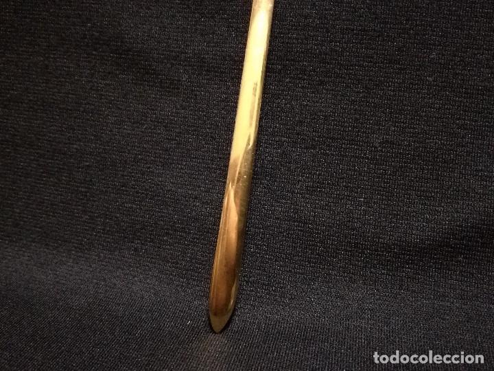 Escriban&iacute;a: ABRECARTAS DE HIERRO DORADO - PLUMA IKEA - Foto 2