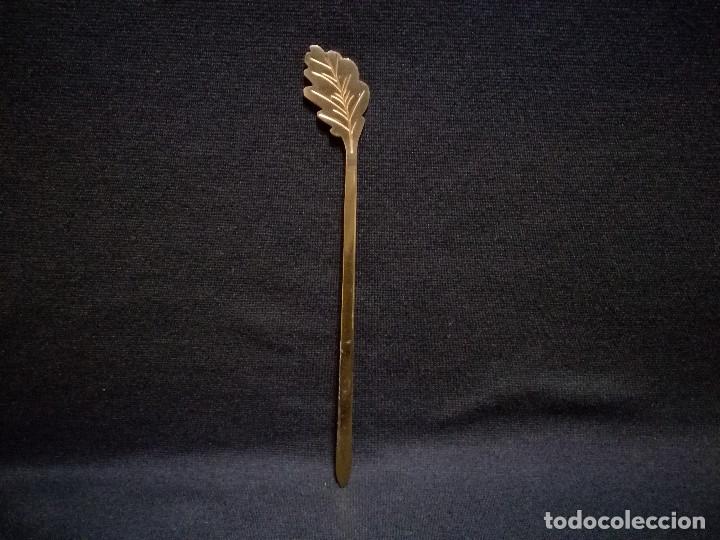 Escriban&iacute;a: ABRECARTAS DE HIERRO DORADO - PLUMA IKEA - Foto 10