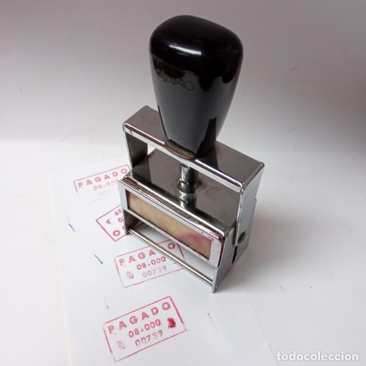 Escriban&iacute;a: tamp&oacute;n sello PAGADO made in Denmark - Foto 2