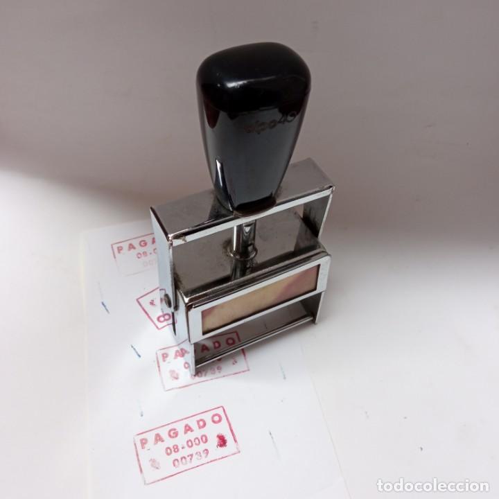 Escriban&iacute;a: tamp&oacute;n sello PAGADO made in Denmark - Foto 6