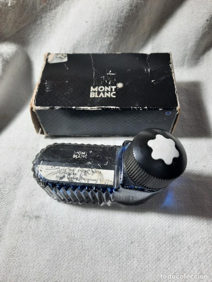 Escriban&iacute;a: Antiguo tintero Mont-blanc - Foto 1