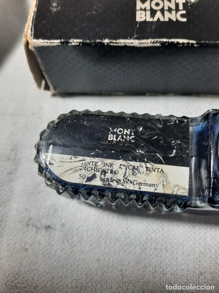 Escriban&iacute;a: Antiguo tintero Mont-blanc - Foto 2