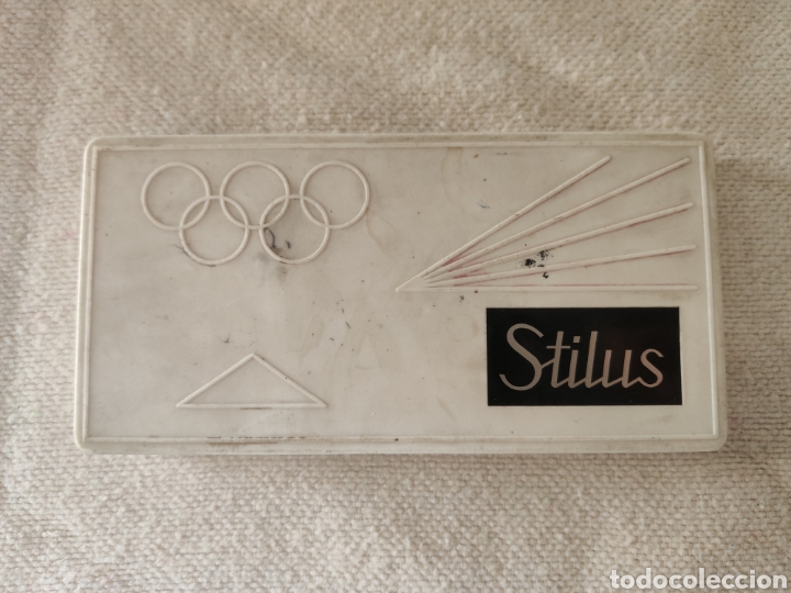 Escriban&iacute;a: ESTUCHE DE COMPAS VINTAGE MARCA STYLUS - Foto 3
