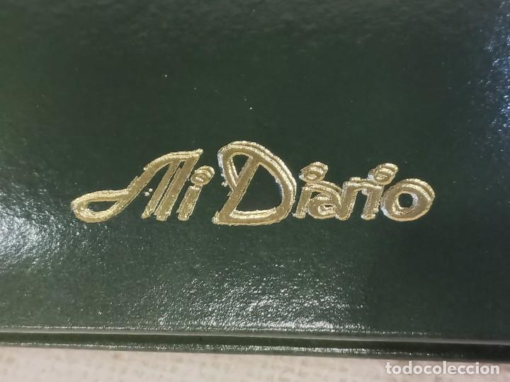 Escriban&iacute;a: DIARIO (POLIPIEL) verde - Foto 4