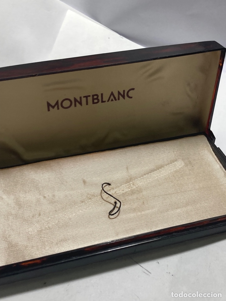 Escriban&iacute;a: Estuche Montblanc tipo carey rara - Foto 4