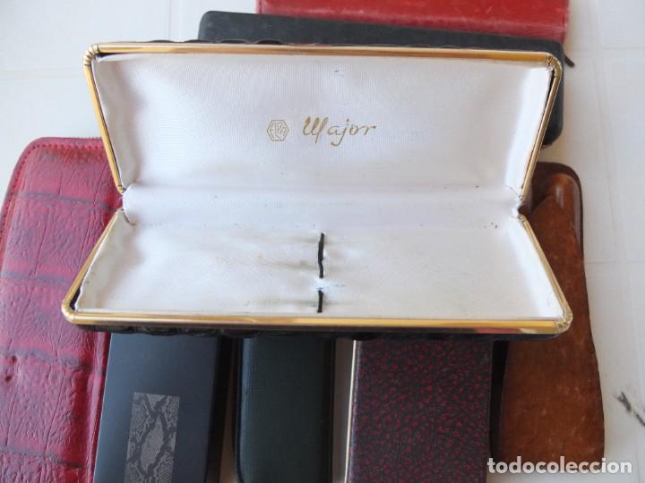 Escriban&iacute;a: Lote de cajas y fundas para plumas. - Foto 2