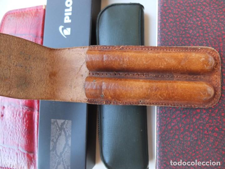Escriban&iacute;a: Lote de cajas y fundas para plumas. - Foto 3