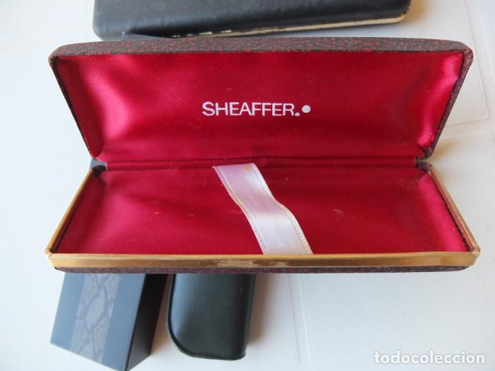 Escriban&iacute;a: Lote de cajas y fundas para plumas. - Foto 7