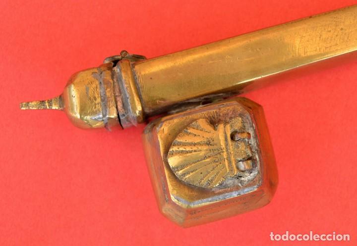 Escriban&iacute;a: ESCRIBANIA DE VIAJE EGIPCIA DE BRONCE - Foto 2