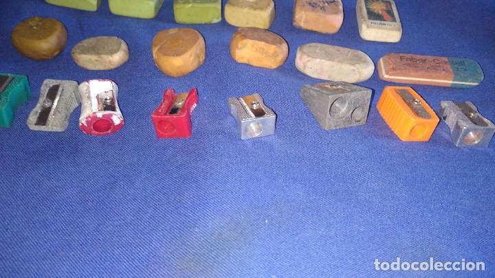 Escriban&iacute;a: gomas de borrar y aflilapices antiguos - Foto 2