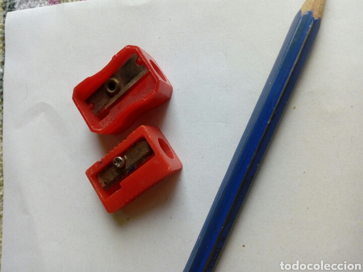 Escriban&iacute;a: Dos sacapuntas distintos no llevan marca ? - Foto 1