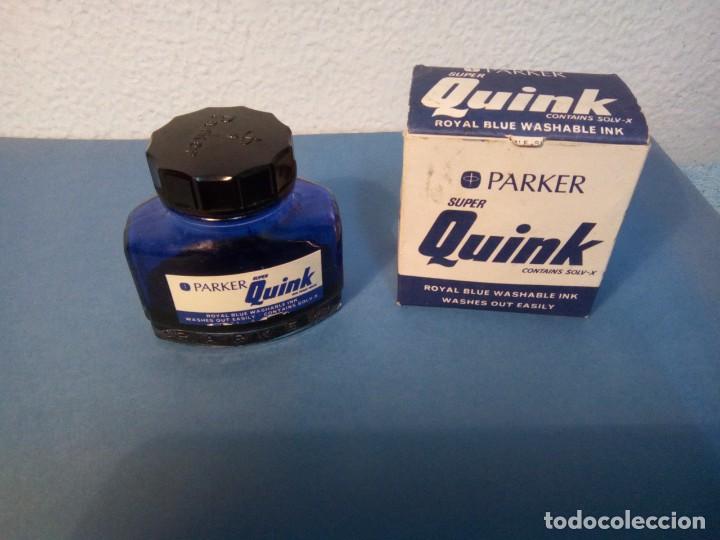 Escriban&iacute;a: Tintero de tinta Parker. Quink - Foto 2