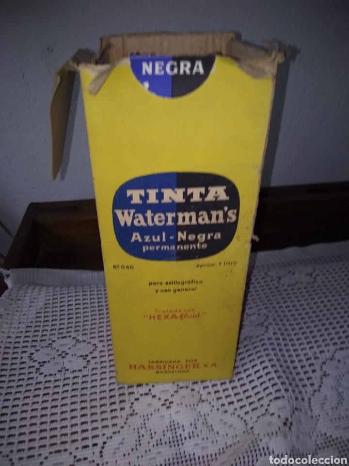 Escriban&iacute;a: FRASCO TINTA WATERMANS . LITRO - Foto 4