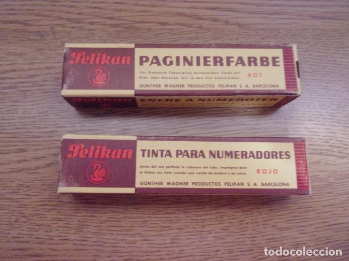 Escriban&iacute;a: PELIKAN TINTA PARA NUMERADORES. - Foto 2