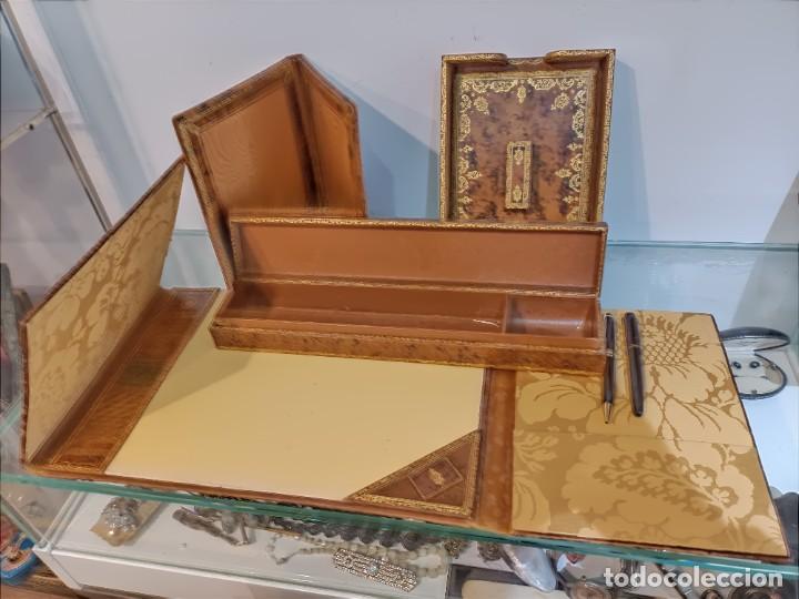 Escriban&iacute;a: Escriban&iacute;a piel de la marca Dunhill. - Foto 1