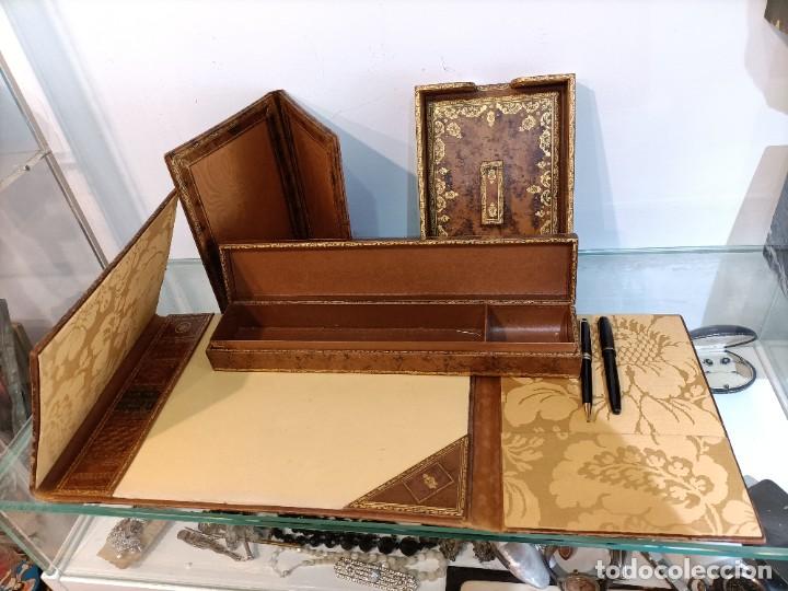 Escriban&iacute;a: Escriban&iacute;a piel de la marca Dunhill. - Foto 2