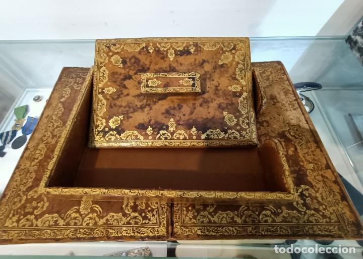 Escriban&iacute;a: Escriban&iacute;a piel de la marca Dunhill. - Foto 5