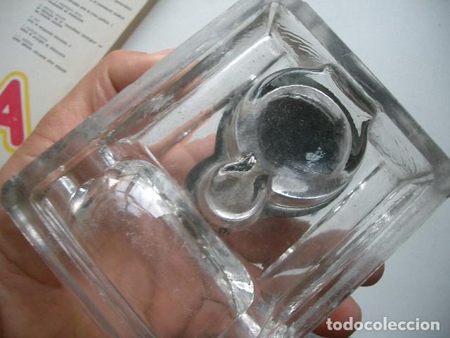 Escriban&iacute;a: Tintero de cristal y baquelita - Foto 2