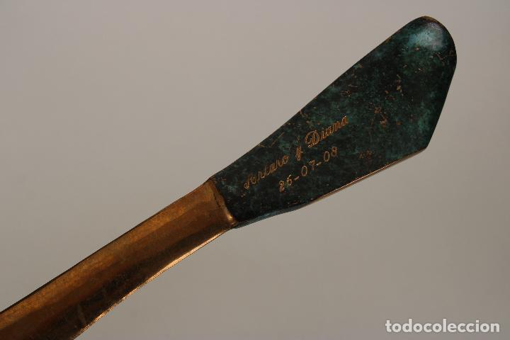 Escriban&iacute;a: abrecartas dise&ntilde;o bronce - Foto 2